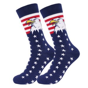 BUENWAZ American Flag Socks Eagle Sock 1 Pair