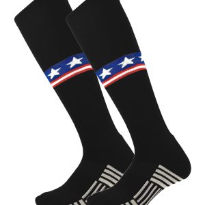 BUENWAZ Kneehigh Atheltic Stars Stripes Socks