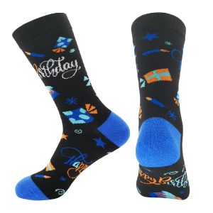 BUENWAZ Happy Birthday Socks Gift for Men