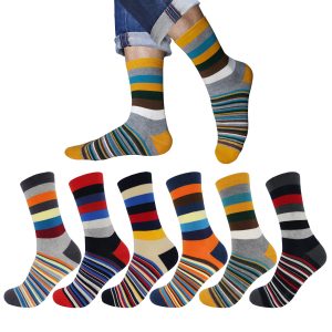 novelty striped socks